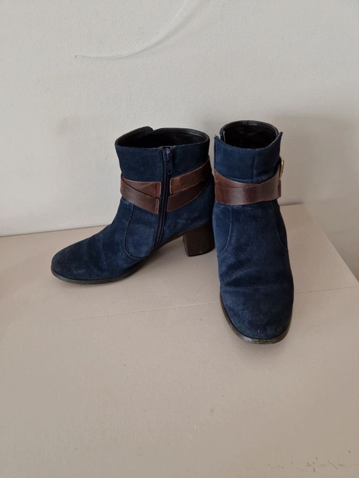 Bottines en dain 💙 - photo numéro 2