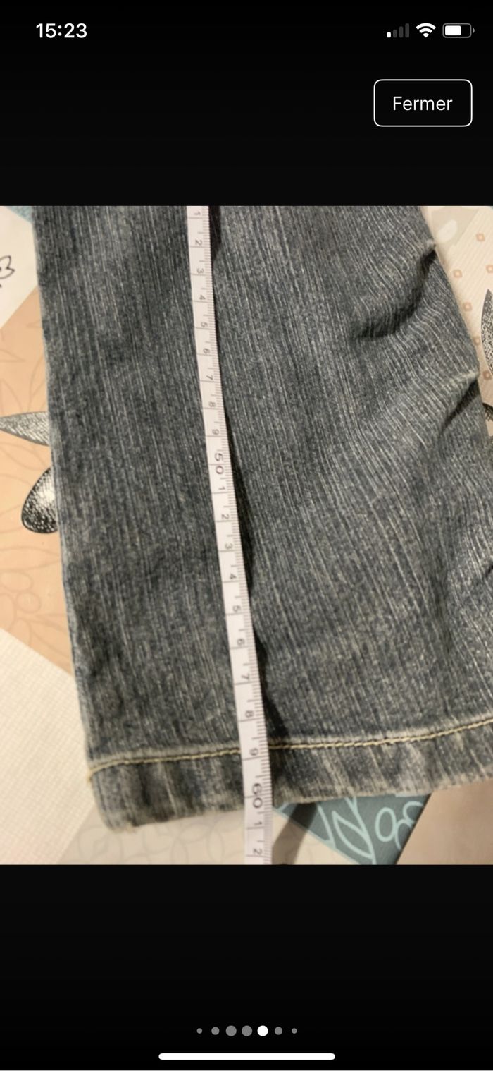 Veste en jean taille 40/42 - photo numéro 6