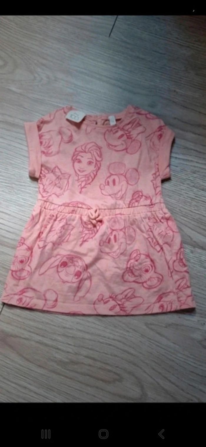 Robe à manches courtes Kiabi Disney 3mois 👻