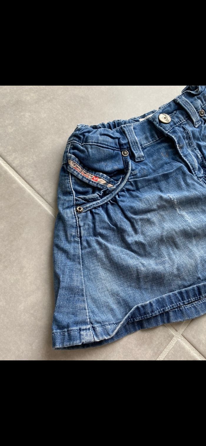 Jupe en jean fille Diesel 4 ans - photo numéro 2