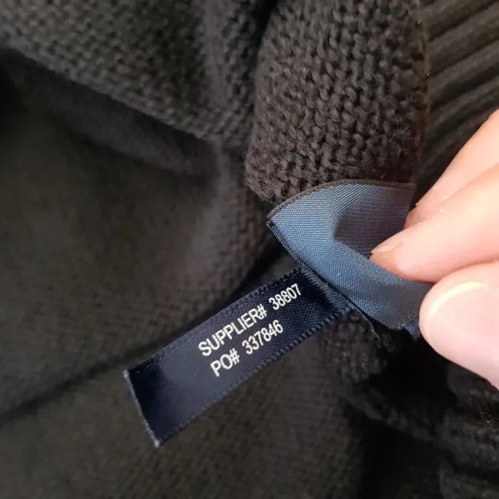 Pull Camionneur half demi zip Ralph Lauren XXL Noir - photo numéro 10