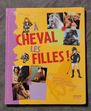 A cheval les filles ! Stéphanie Ledu, Cécile Hudrisier (Illustrations)