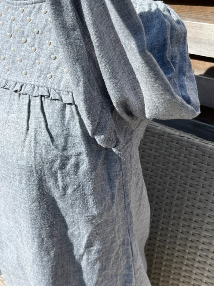 Blouse avec perles - photo numéro 4