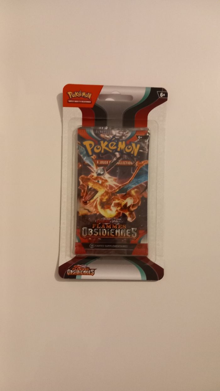Lot 4 blisters Pokemon flammes obsidiennes - photo numéro 9