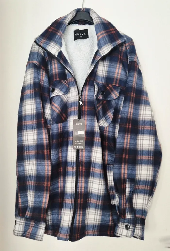 Chemise chaude d'extérieur XL-XXL