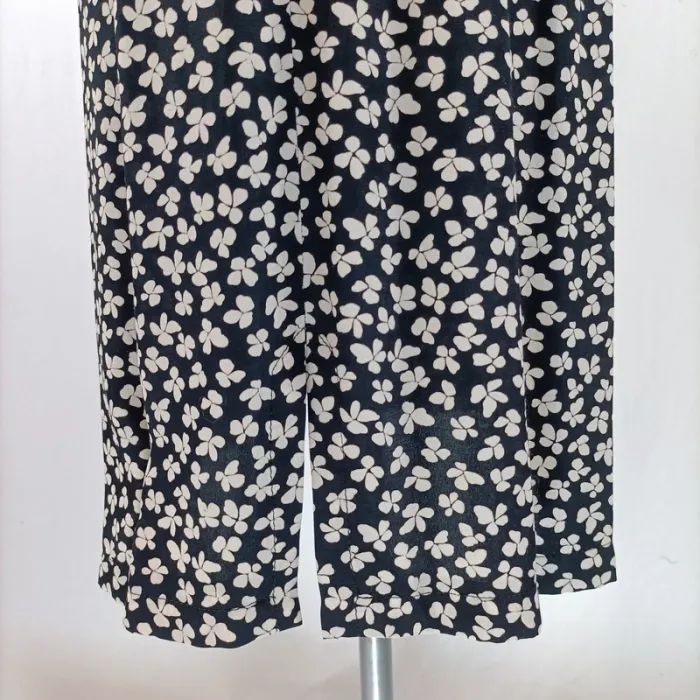 Ensemble vintage fleuri Paris 100 % viscose, jupe midi et veste boutonnée Betty Barclay 42 A1134 - photo numéro 20