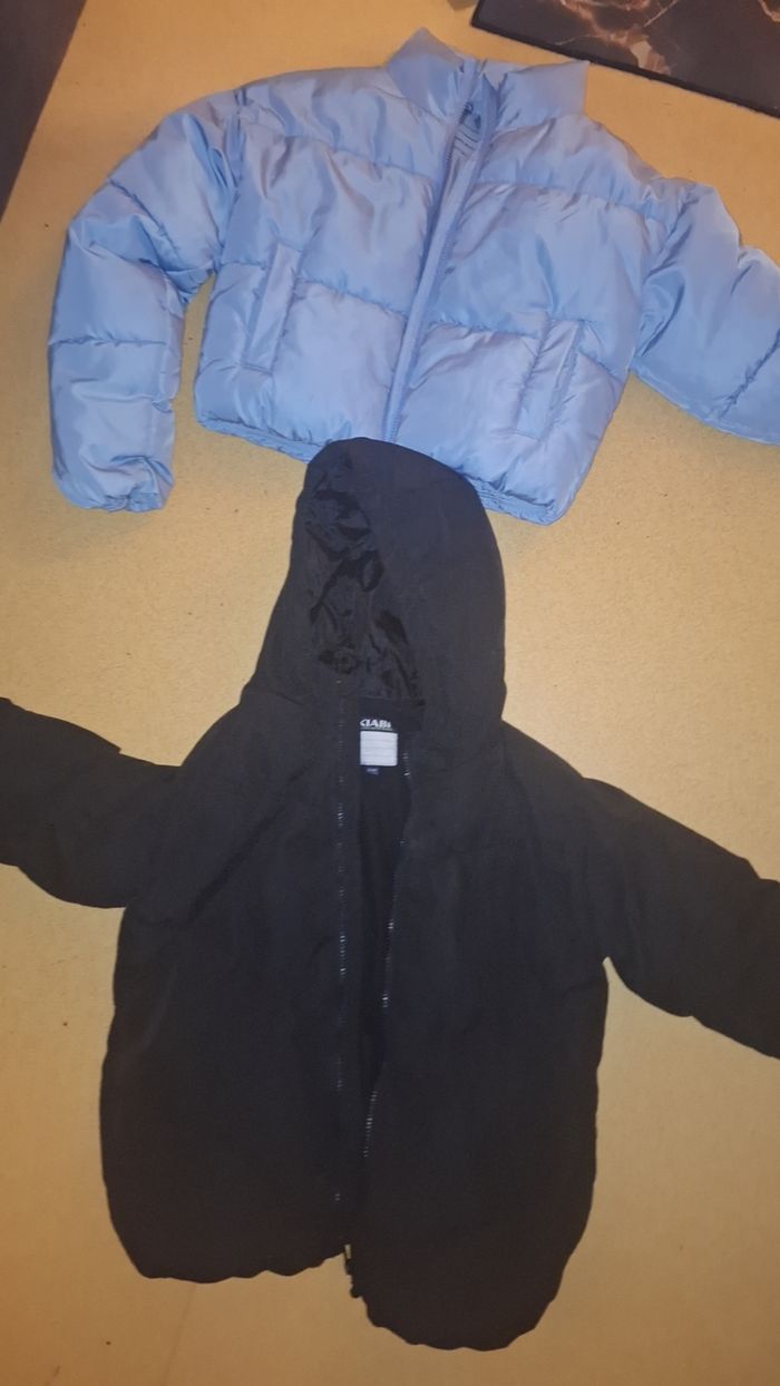 Lot 2 doudoune fille taille 12 ans - photo numéro 4