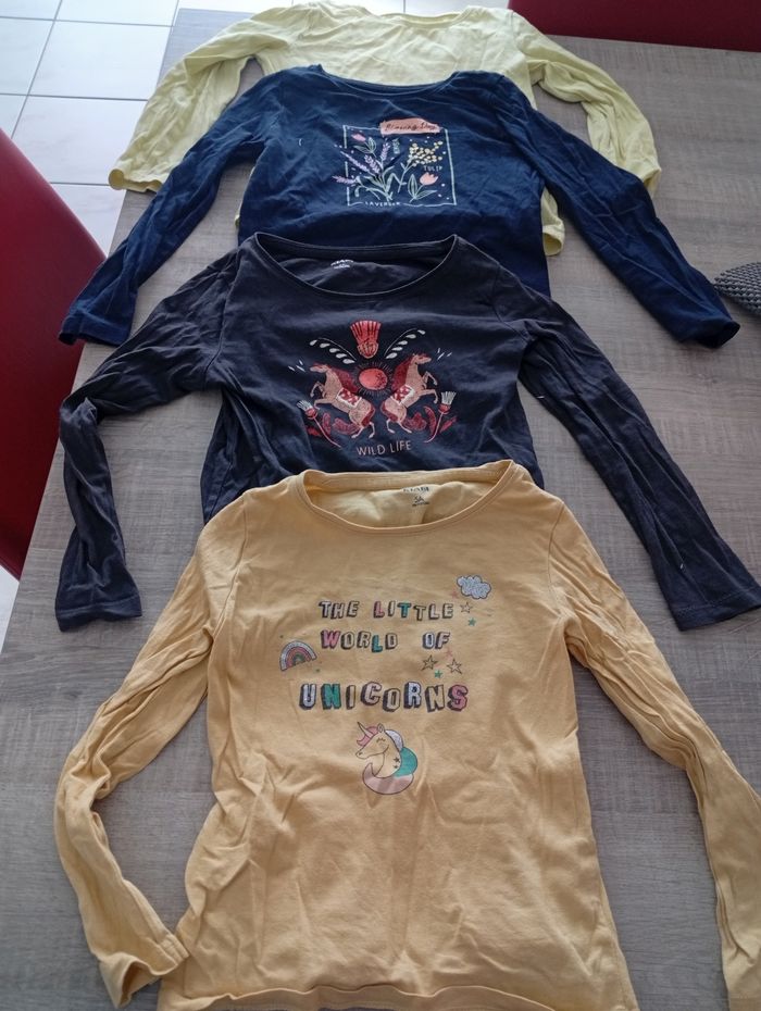 Lot tee-shirts manches longues - photo numéro 1