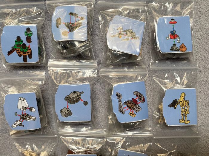 Lot de 19 surprises lego star wars thème noël - photo numéro 3