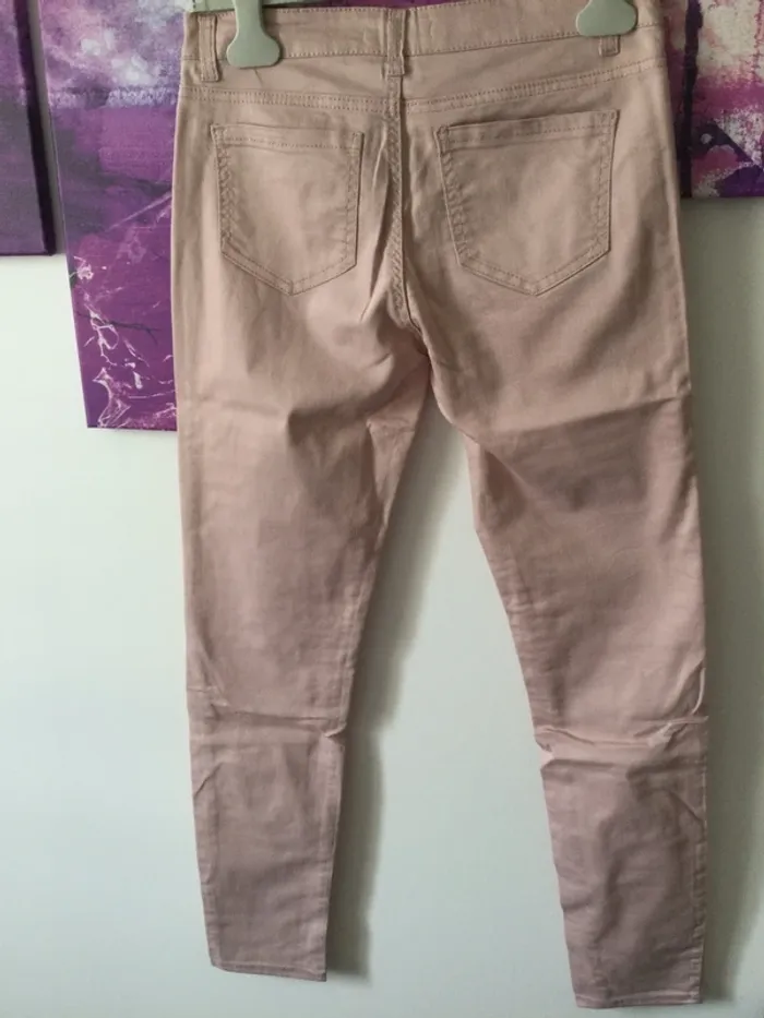 Pantalon rose poudré T36 - photo numéro 2