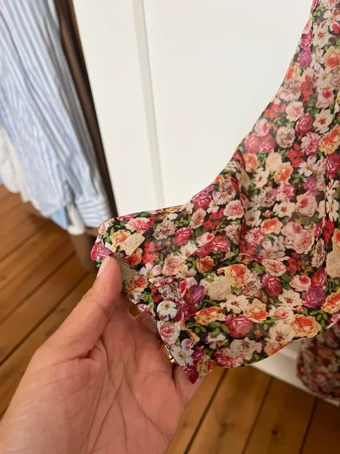 Robe Mango motif fleur - photo numéro 5