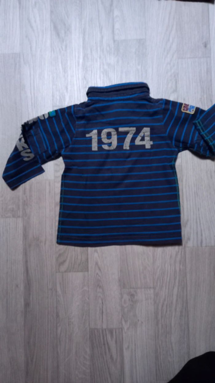 Polo rayé à manches longues - photo numéro 8