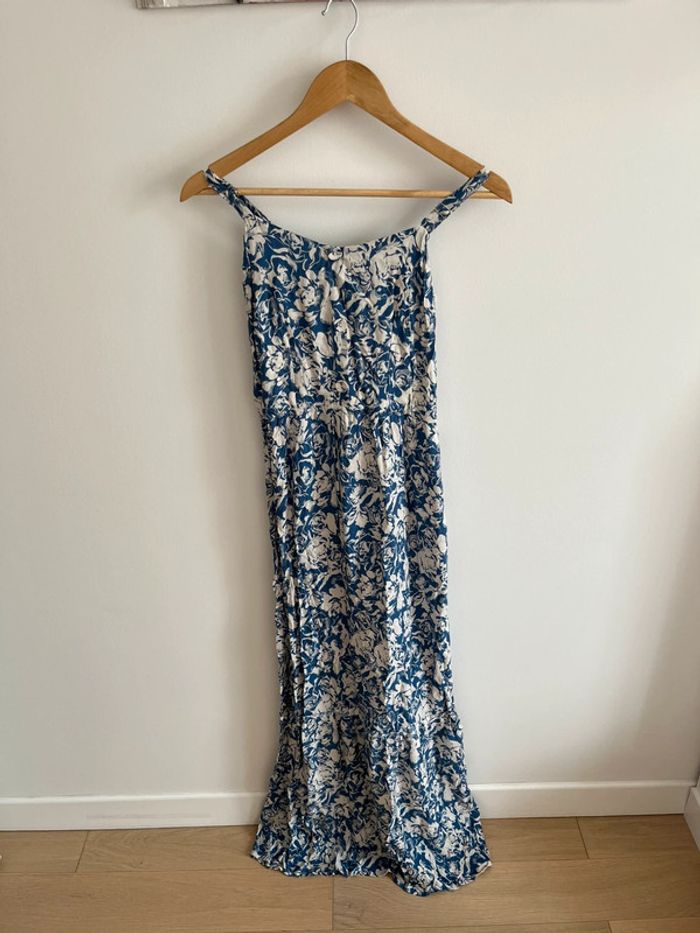 Robe longue à fleurs neuve taille M