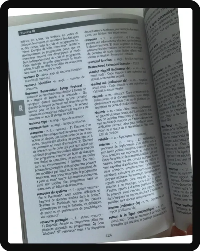 Dictionnaire encyclopédique bilingue de la micro-informatique - photo numéro 3