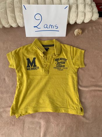 Tee-shirts manches courtes taille 2 ans