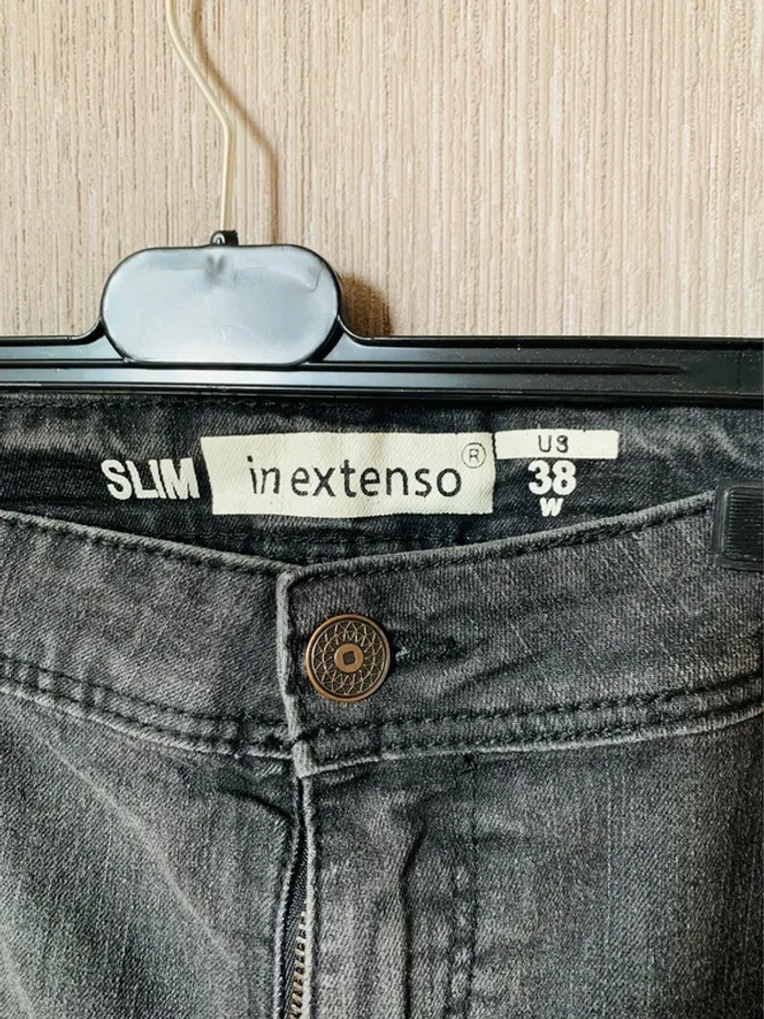 Jean effet usé - photo numéro 2