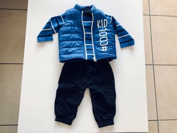 Ensemble 3 pièces 12 mois garçon