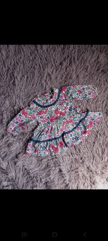 Robe fleurie 3 mois