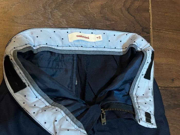 Pantalon de costume bleu marine Catimini 4 ans - photo numéro 6