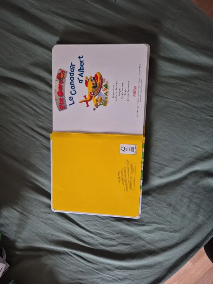 Livre ptit garçon le canadair d'Albert - photo numéro 2