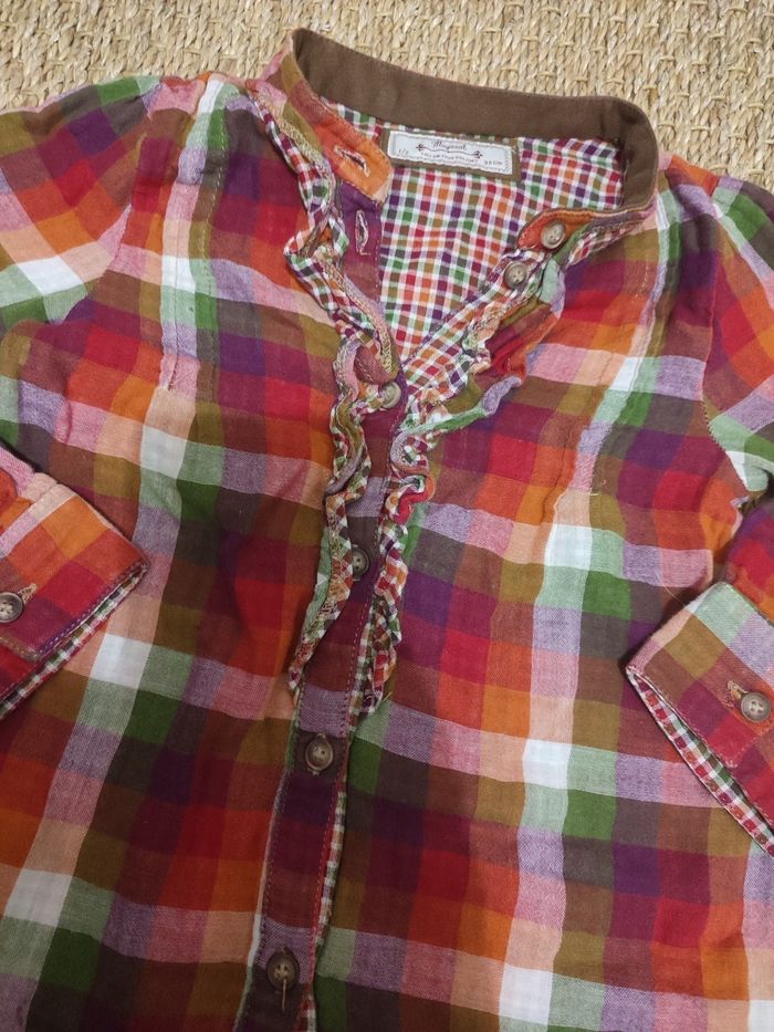 Blouse a carreau - photo numéro 2