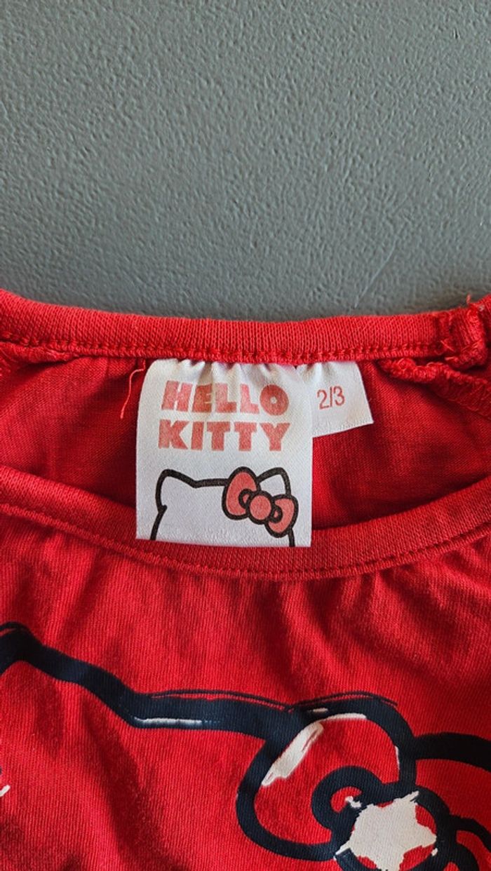 Hello kitty - Ensemble - 100% coton - Taille 2/3 ans - photo numéro 3