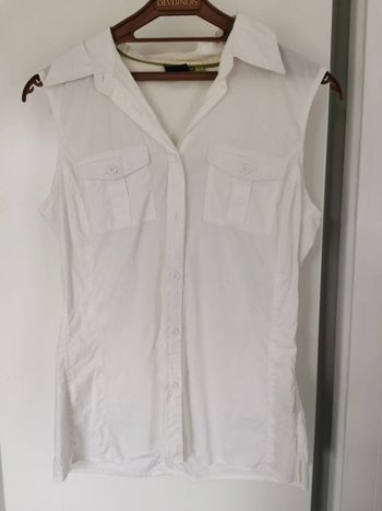 Haut blanc aigle taille 36