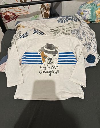 Tee-shirts ML bb garçon taille 24mois🐨