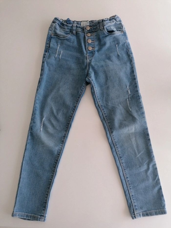 Jeans slim T 8 ans fille 👖