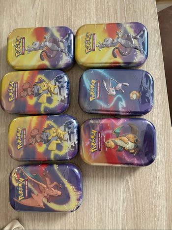 Lot 7 mini scellé pouvoir de kanto