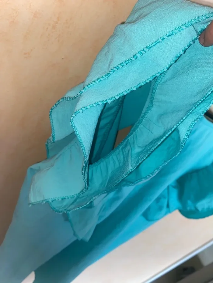 Top New collection bleu turquoise TU - photo numéro 3