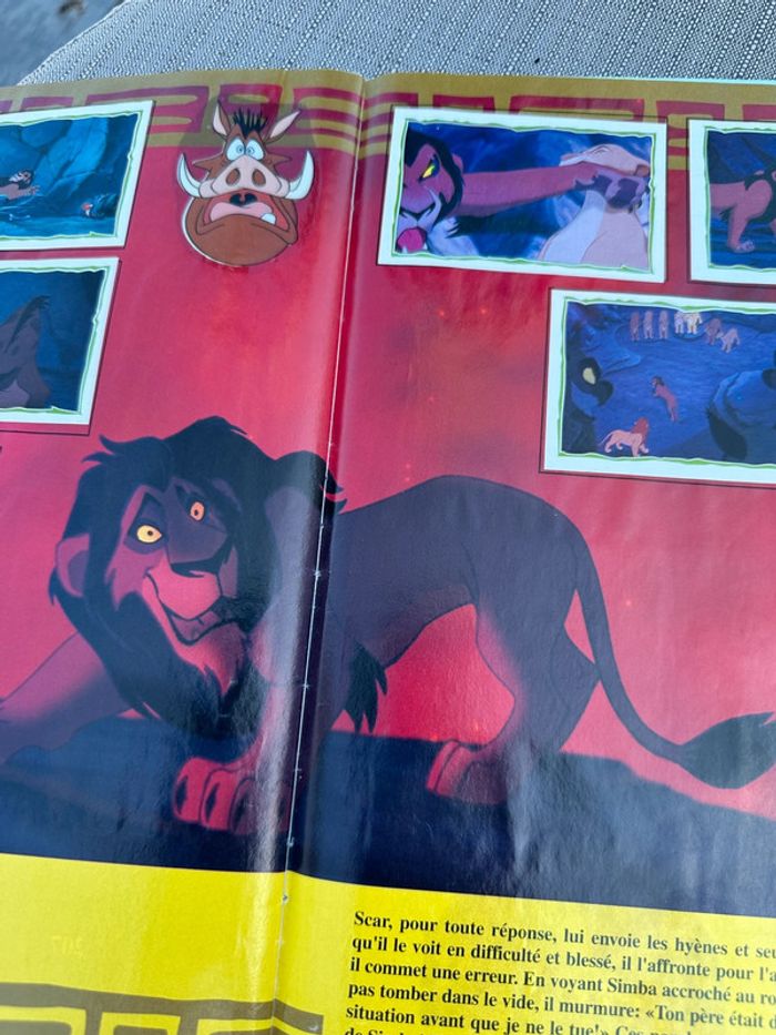 Album Panini complet Disney Le Roi Lion + poster + bon de commande stickers autocollants - photo numéro 13
