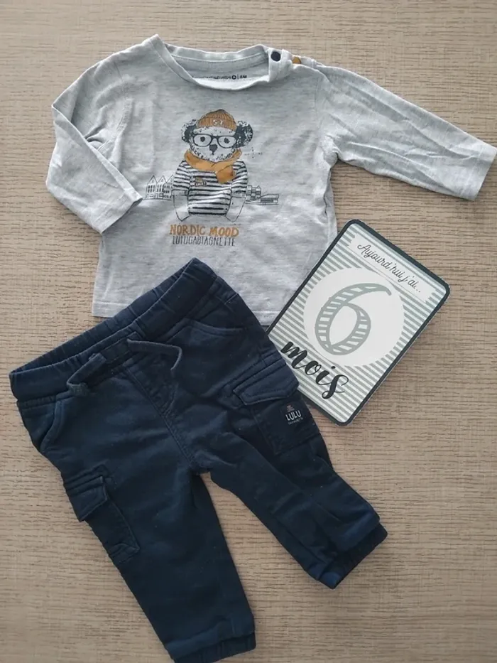 Ensemble 6 mois / 68 cm