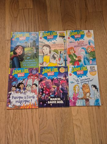 Lot 6 J'aime Lire Max 📚