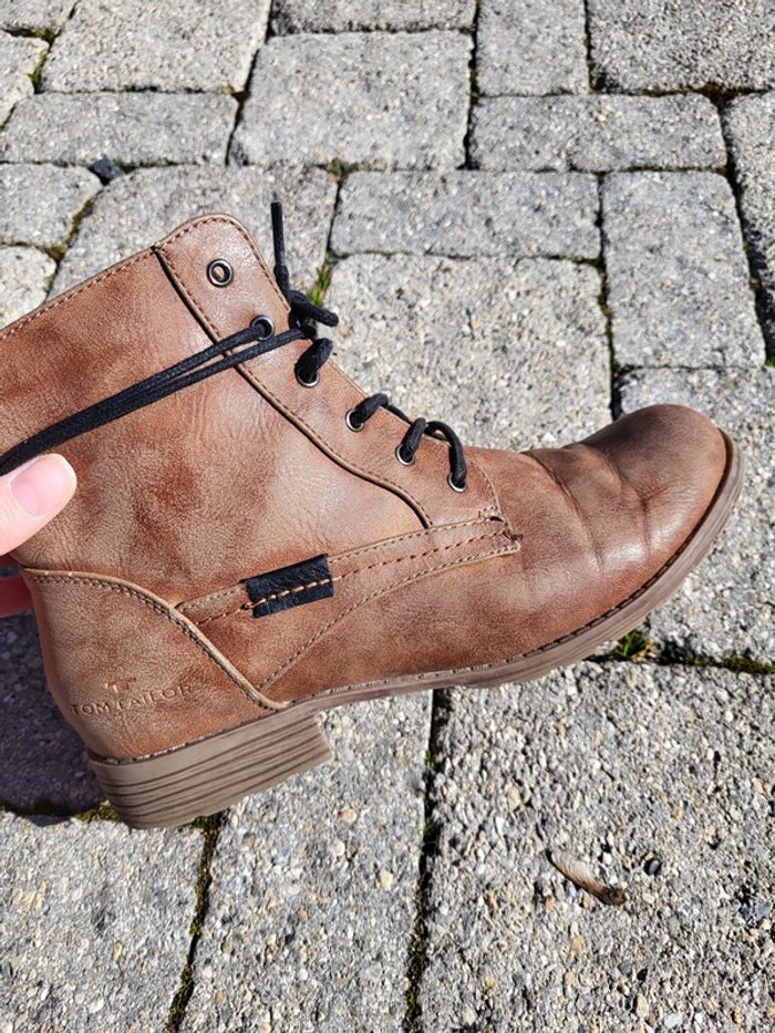 Bottines marron léopard Tom Tailor T39 - photo numéro 5