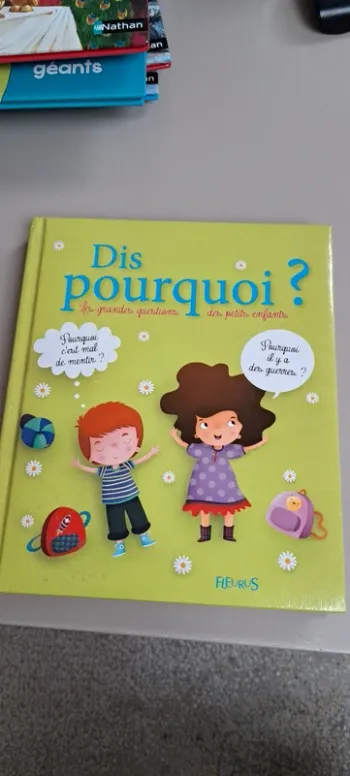 Livre Dis Pourquoi?, neuf