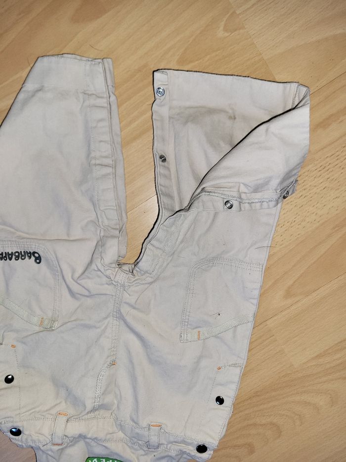 Salopette été beige barbapapa - photo numéro 3