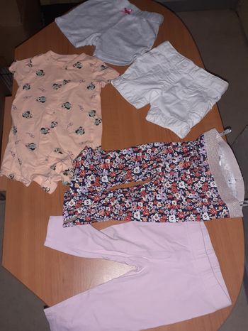 Lot 6 mois bébé fille le tous 3euros