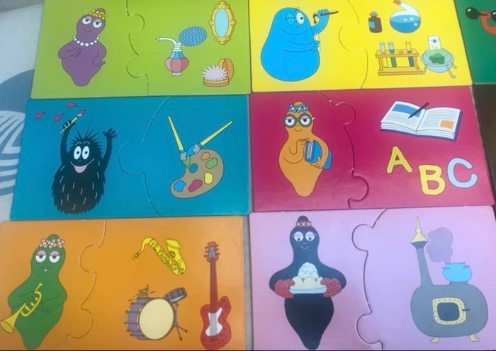 Puzzle barbapapa - photo numéro 3