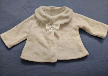 Gilet blanc taille 12 mois