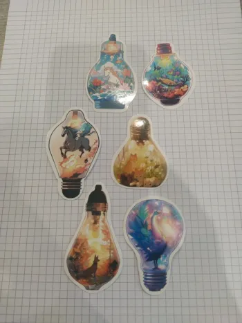 Lot stickers ampoule (lot C)
