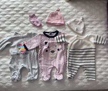 Pyjamas fille 1 mois