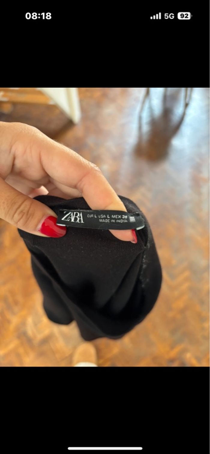 Haut crop top noir - photo numéro 3