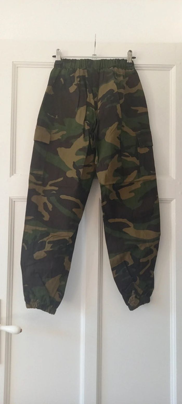 Pantalon cargo militaire kaki, noir, brun shein 38 - photo numéro 2