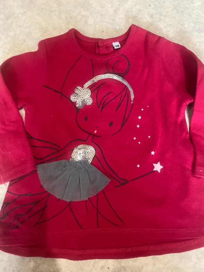 Lot deux t shirt manches longues - photo numéro 4