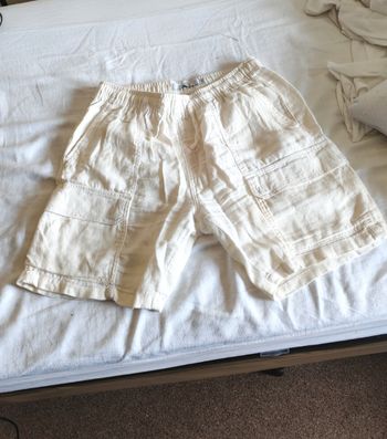 Short en lin homme taille m