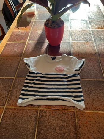 Pull manches courtes