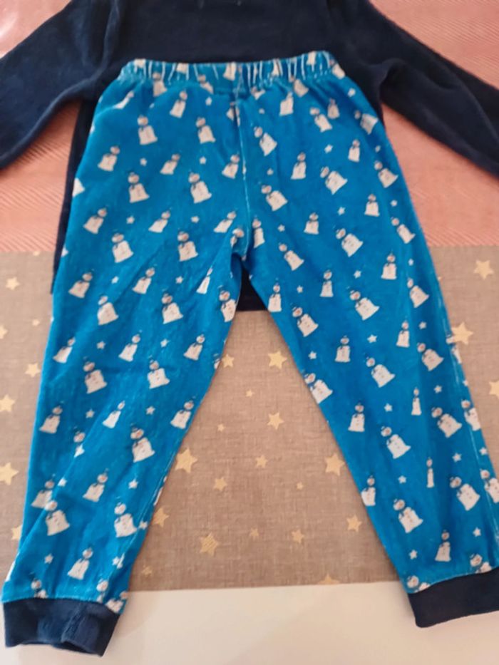 Pyjama velours 3ans LH - photo numéro 8