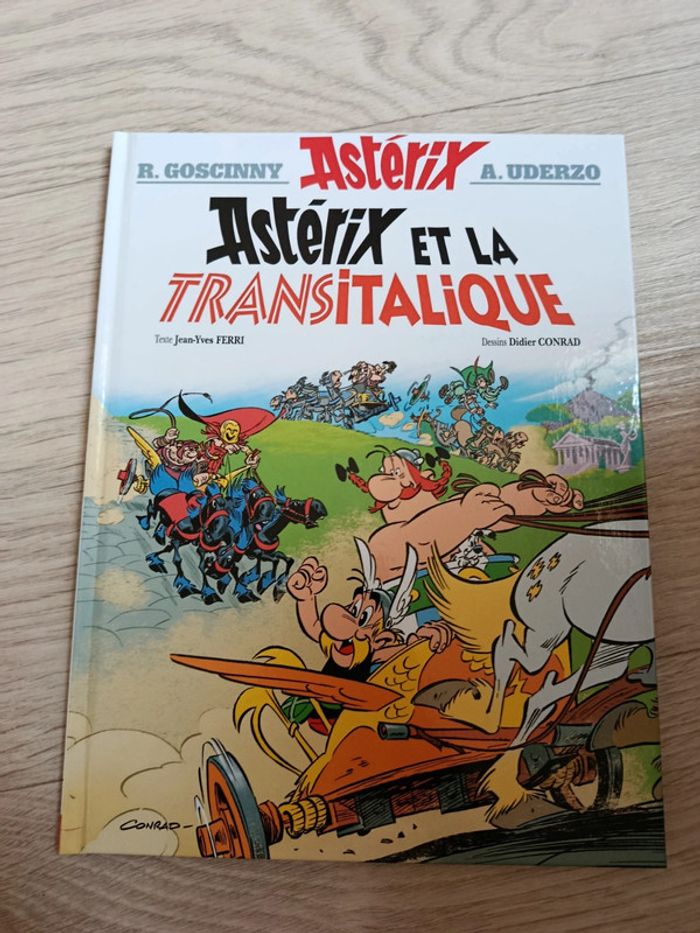 Asterix et la transitalique