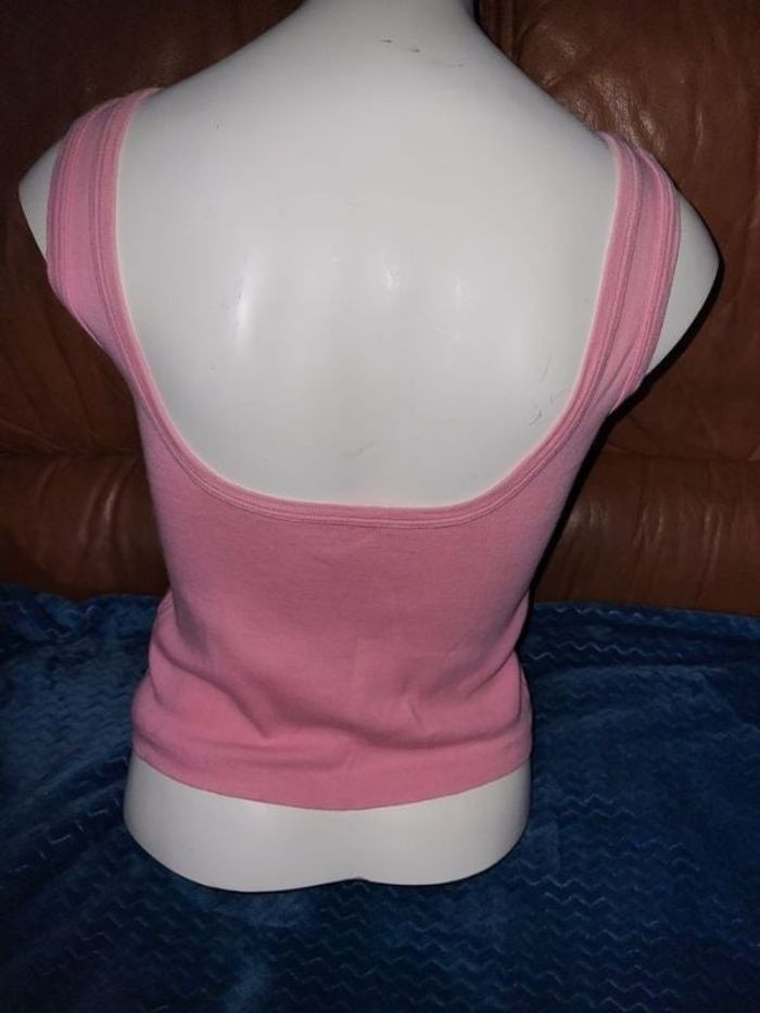 debardeur rose , dos nu t 38